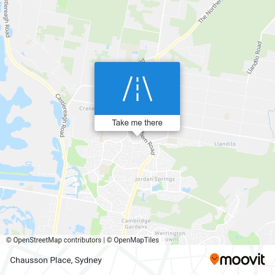 Chausson Place map