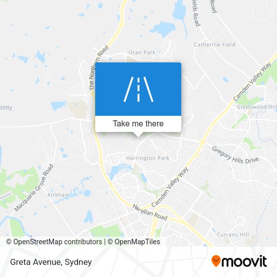 Greta Avenue map