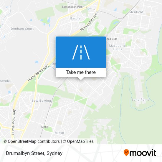 Drumalbyn Street map