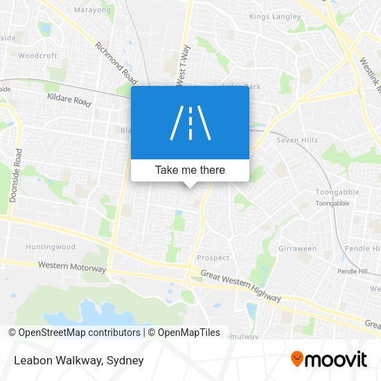 Leabon Walkway map
