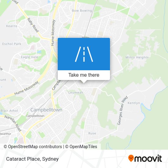 Cataract Place map