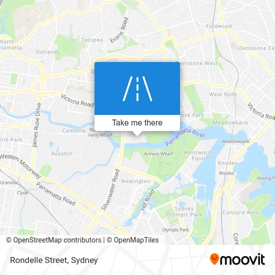 Mapa Rondelle Street