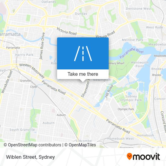 Wiblen Street map