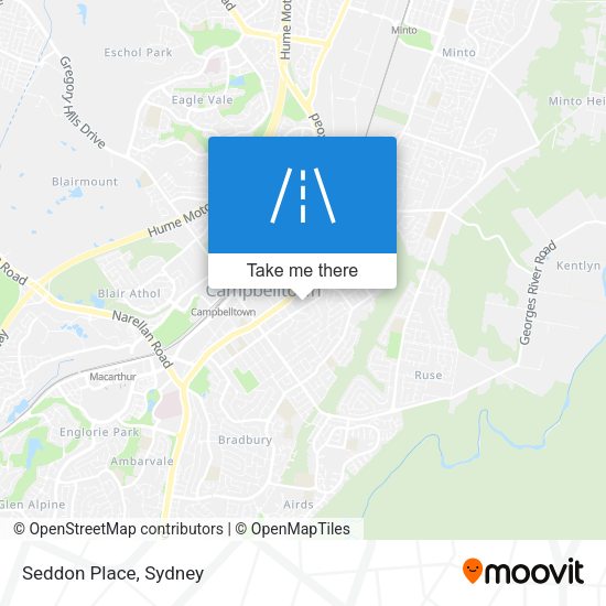 Seddon Place map