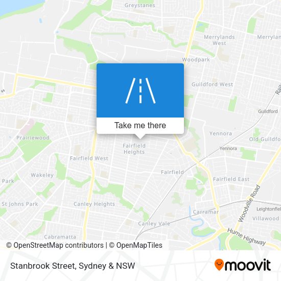 Stanbrook Street map