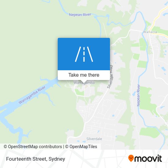 Fourteenth Street map
