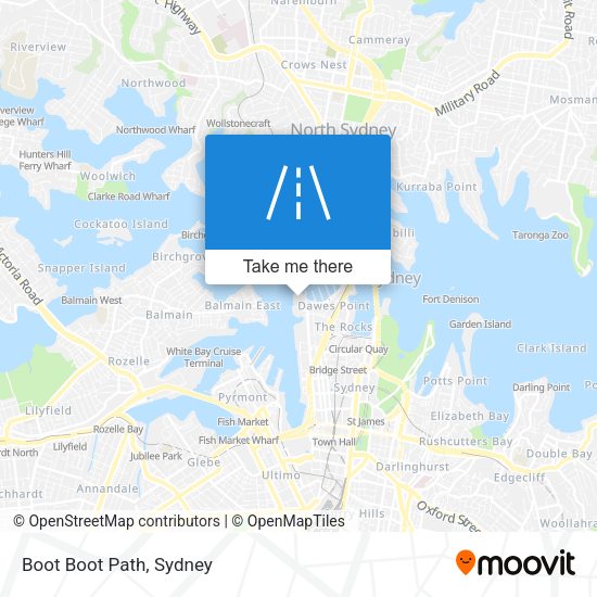 Boot Boot Path map