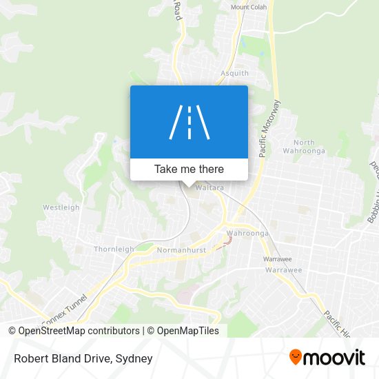 Robert Bland Drive map
