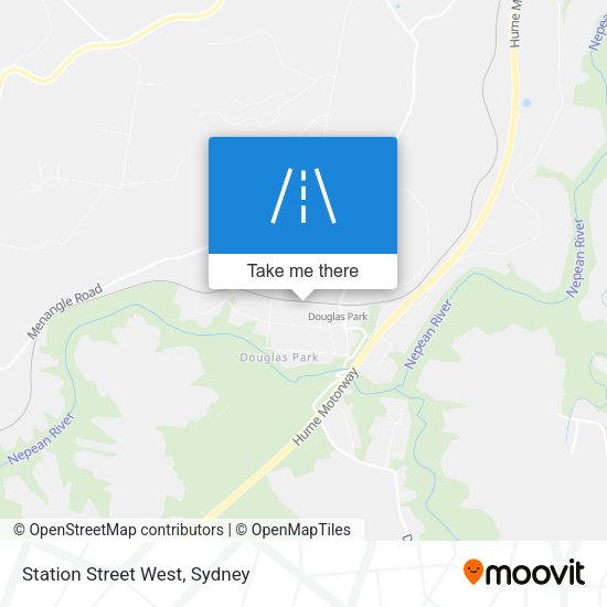 Station Street West map