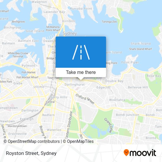 Royston Street map