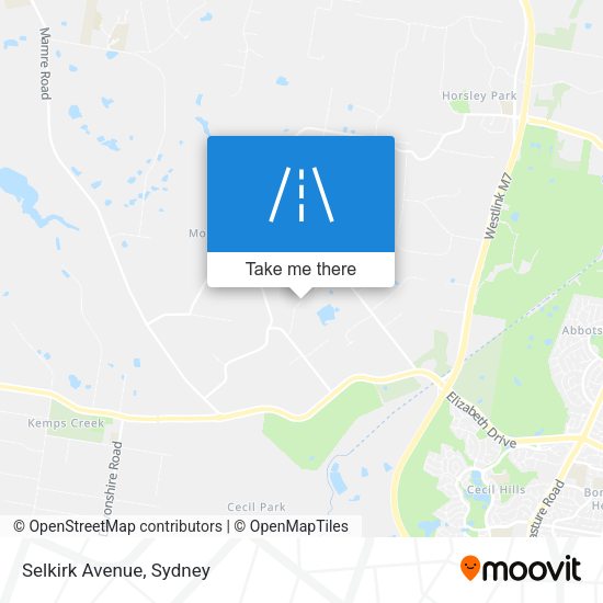 Selkirk Avenue map