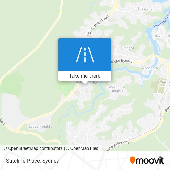 Sutcliffe Place map