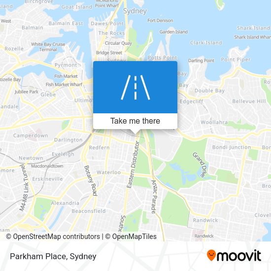 Parkham Place map