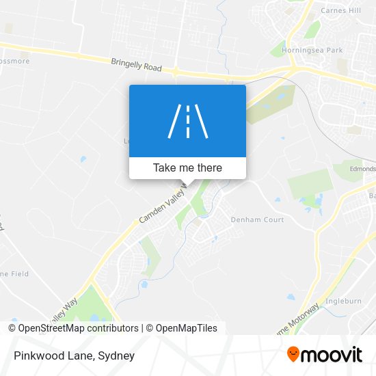 Pinkwood Lane map