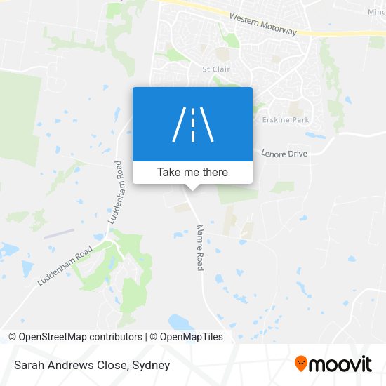 Sarah Andrews Close map
