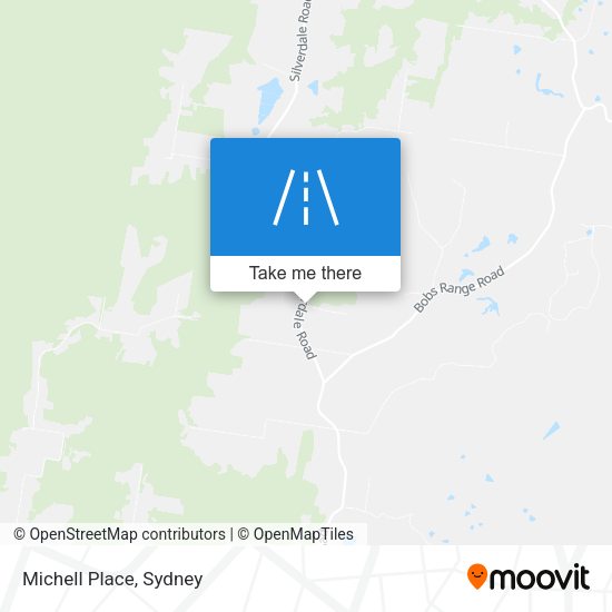 Michell Place map