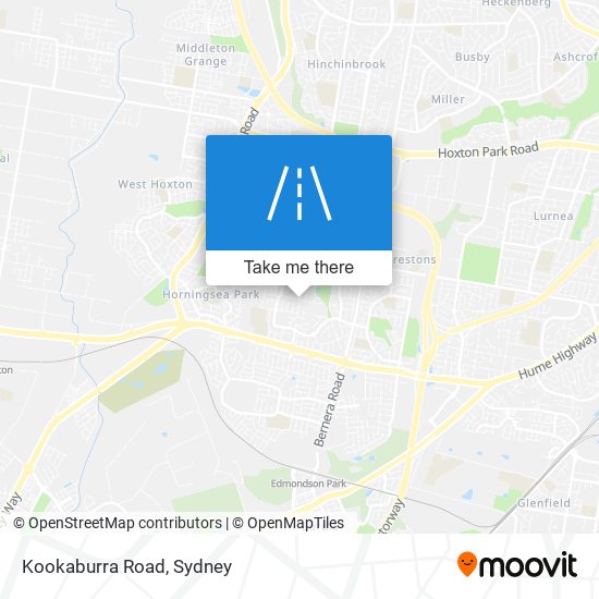 Kookaburra Road map