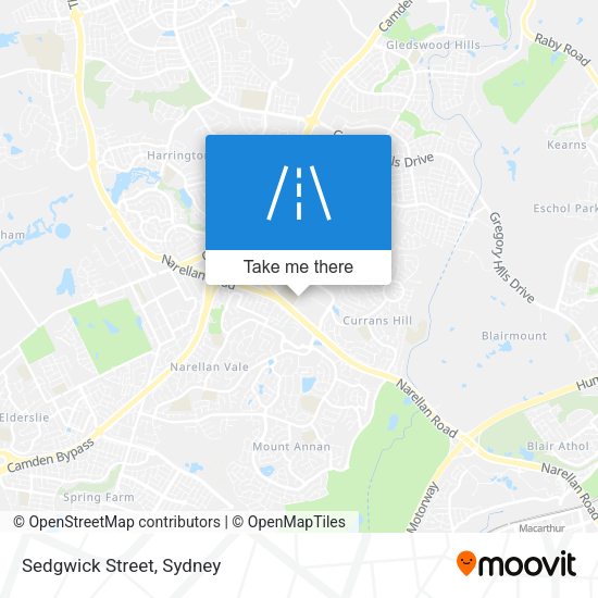 Sedgwick Street map
