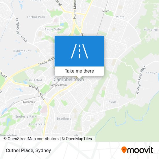 Cuthel Place map