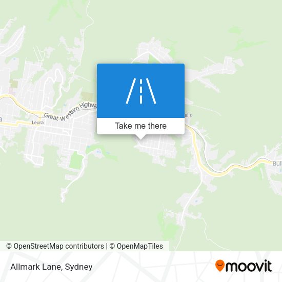 Allmark Lane map