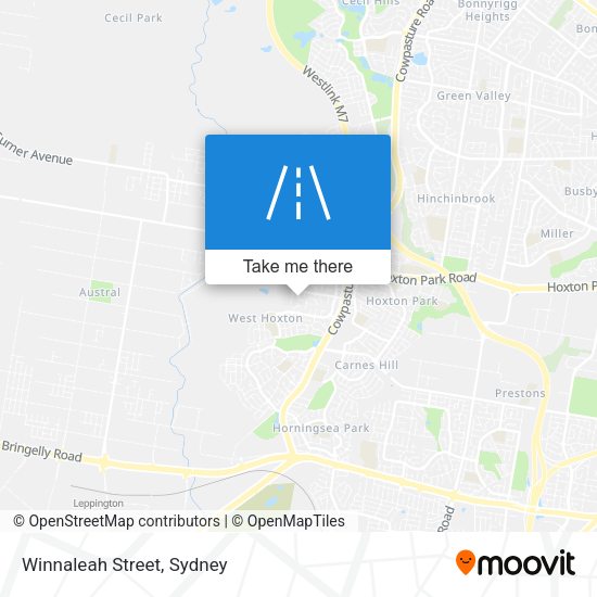 Winnaleah Street map