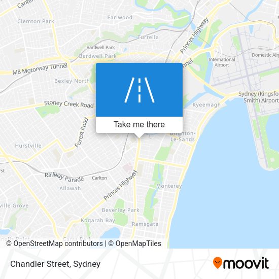 Chandler Street map