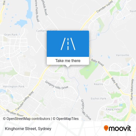 Kinghorne Street map