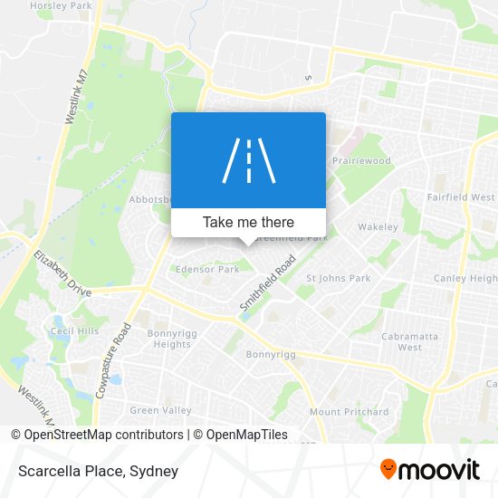Scarcella Place map