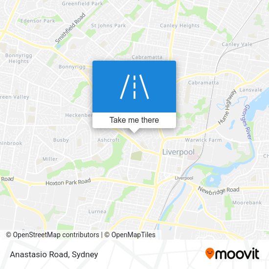 Anastasio Road map