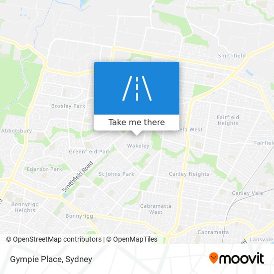 Mapa Gympie Place