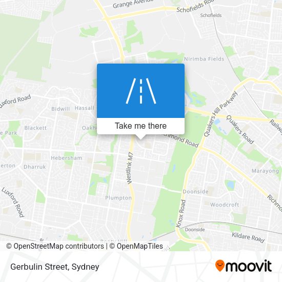 Gerbulin Street map