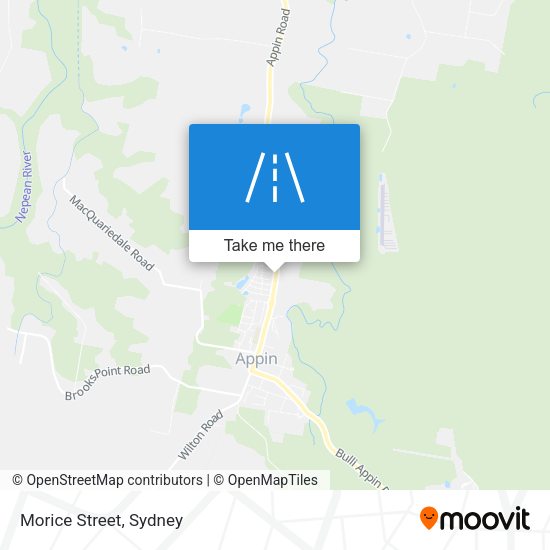 Morice Street map
