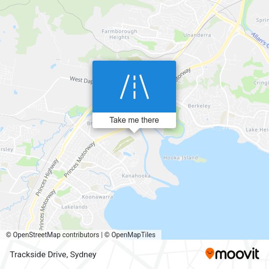 Trackside Drive map