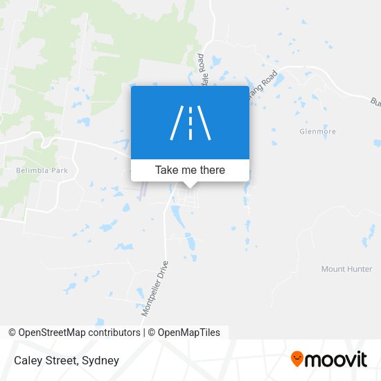 Caley Street map