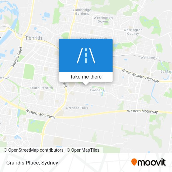 Grandis Place map