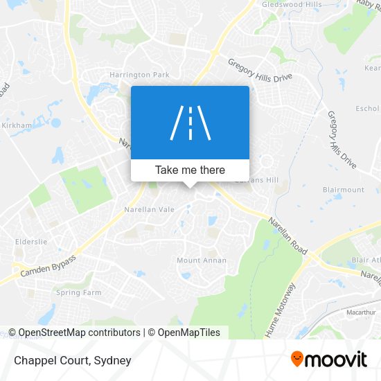 Chappel Court map