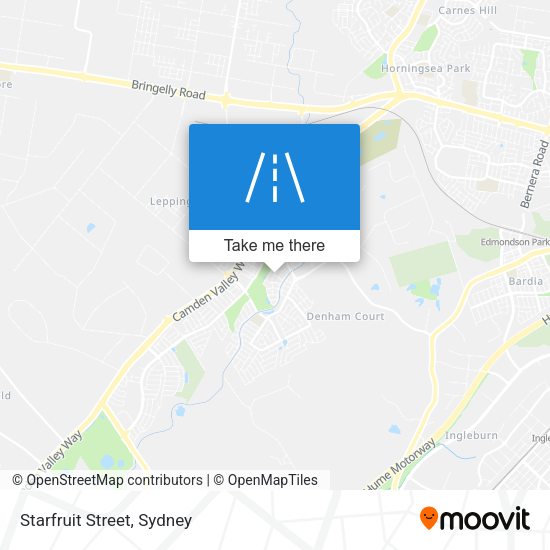 Starfruit Street map