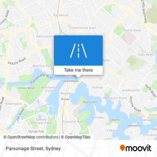 Parsonage Street map