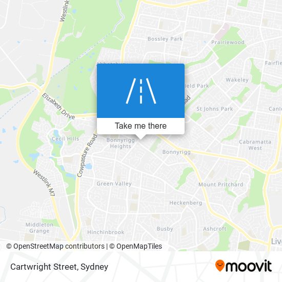 Cartwright Street map