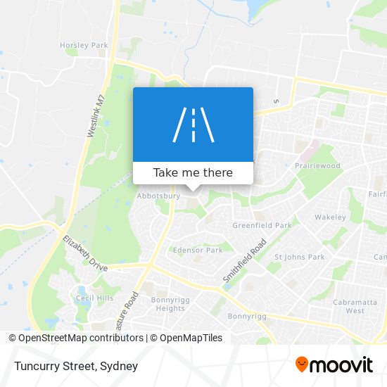 Tuncurry Street map