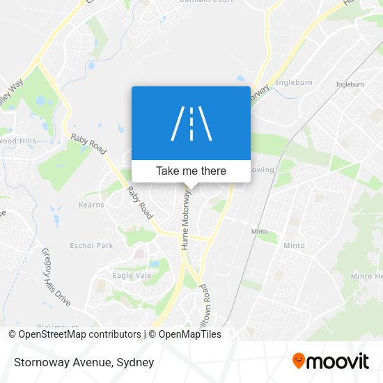 Stornoway Avenue map