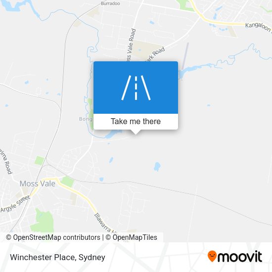 Winchester Place map
