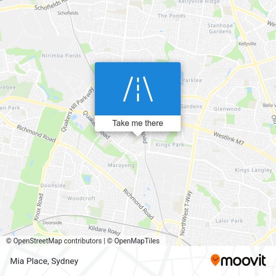 Mia Place map