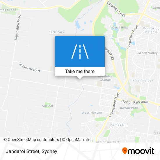 Jandaroi Street map