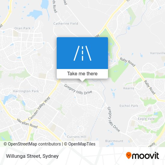 Willunga Street map