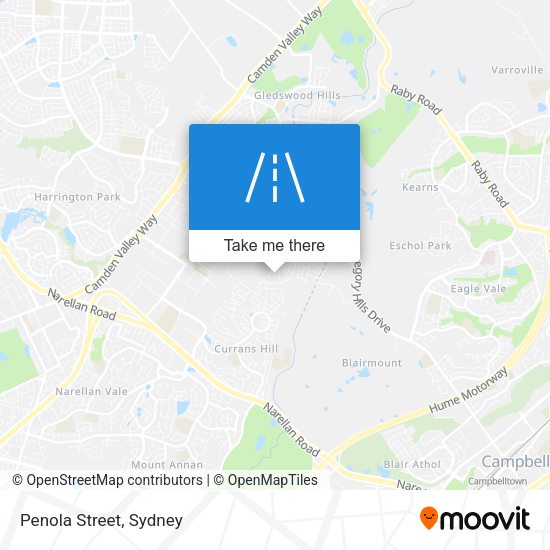 Penola Street map