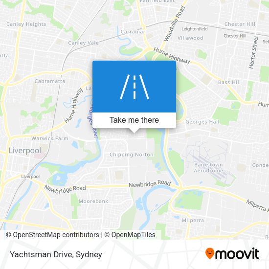 Yachtsman Drive map
