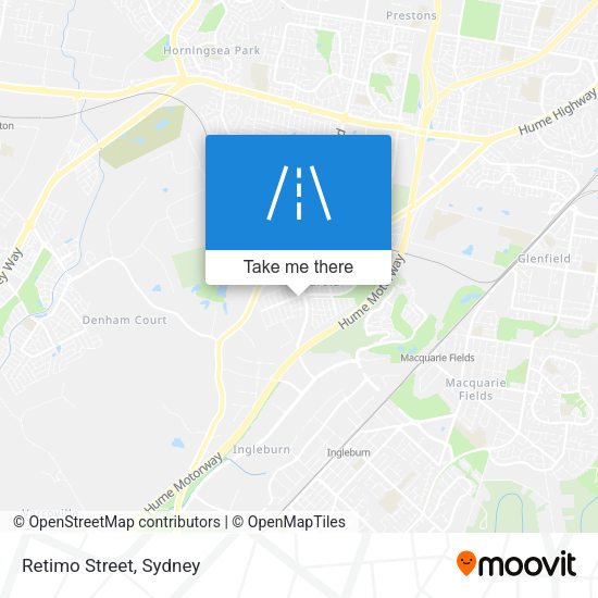 Retimo Street map