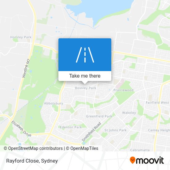 Rayford Close map