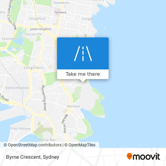 Byrne Crescent map